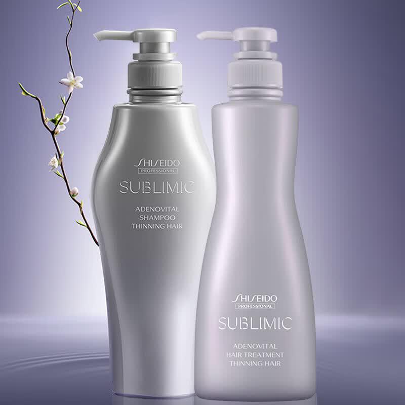 Shiseido Professional Sublimic Adenovital Scalp Power-Shot Shampoo & Conditioner Set