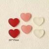 6pcs Colored Loving Heart Refrigerator Magnet Photo Wall Message Board Magnetic Stickers Home Decoration Magnets