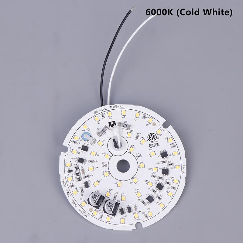 LED Stropní Ventilátor Světelný Kit 3000K/4000K/6000K Stmívatelné Kulaté LED Světelné Těleso Stropní Přisazené Světlo Náhradní Panel