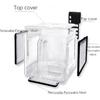 Saim Fish Breeding Box, Acrylic Aquarium Breeding Boxes, Acrylic Fish Isolation Box Hanging Aquarium Hatchery Tank for Small Baby Fishes Shrimp