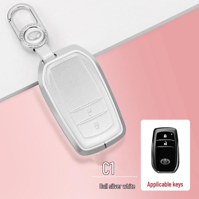 FAW Toyota Key Case for Highlander, RAV4, Corolla, C-HR, IZOA & Crown - Car Key Cover & Shell