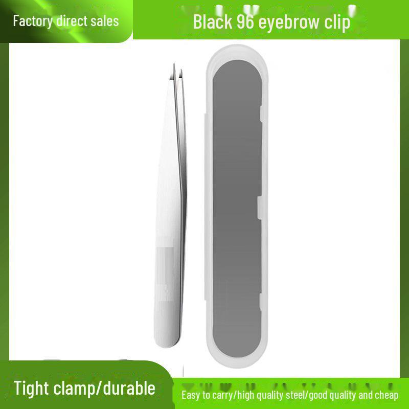 Pince à épiler de précision 96 pièces pour sourcils, barbe, cils et épilation - Outil unisexe