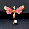 Dragonfly Fairy Brooches For Women Color Cute Colorful Enamel Insect Figure Party Casual Brooch Pins Friends Gifts