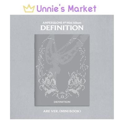[DEFINITION] ARE Ver. / 4th Mini Album + Free Gift