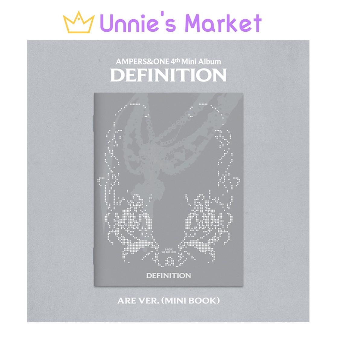 

[Предзаказ] AMPERS&ONE [DEFINITION] ARE Вер. / 4-й мини-альбом + бесплатный подарок 1EA