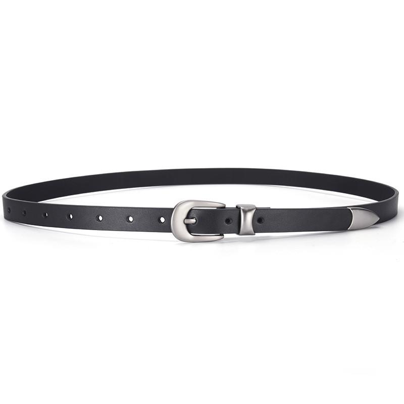 Minimalist Alloy Pin Buckle Pu Leather Belt For Women With Elegant Design For Office And Outings