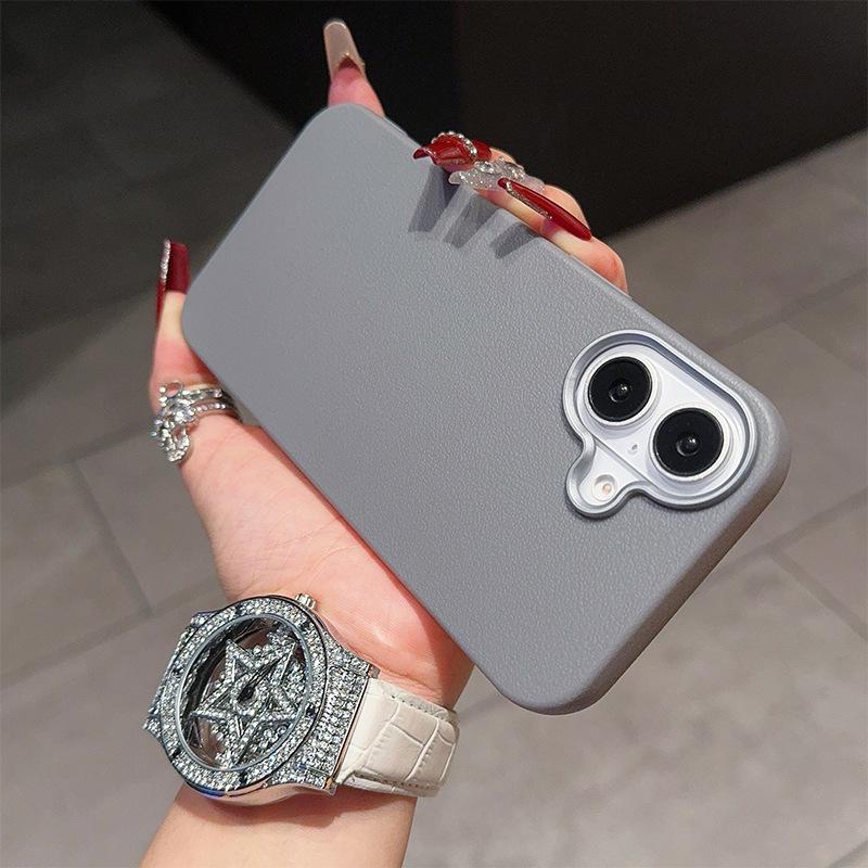 Apple Peel Texture Luxury Phone Case for iPhone 16 Pro Max