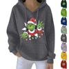 Women's Christmas  Hoodie Funny Cute Christmas Holiday Sweatshirt Pullover
