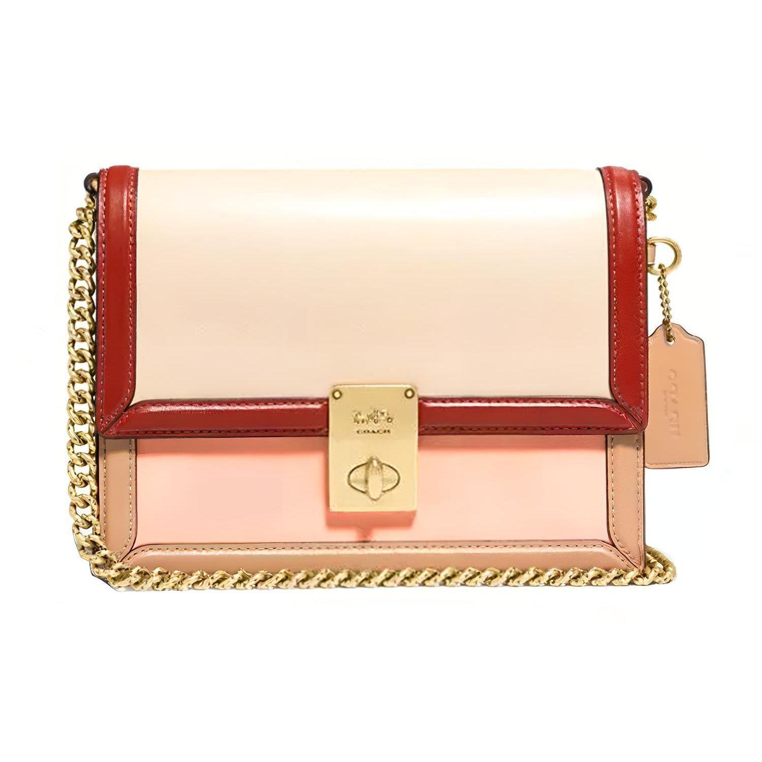 Coach 89070-B4SBF Colorblock Leather Crossbody Bag Basic Set (Bag+Dust Bag)