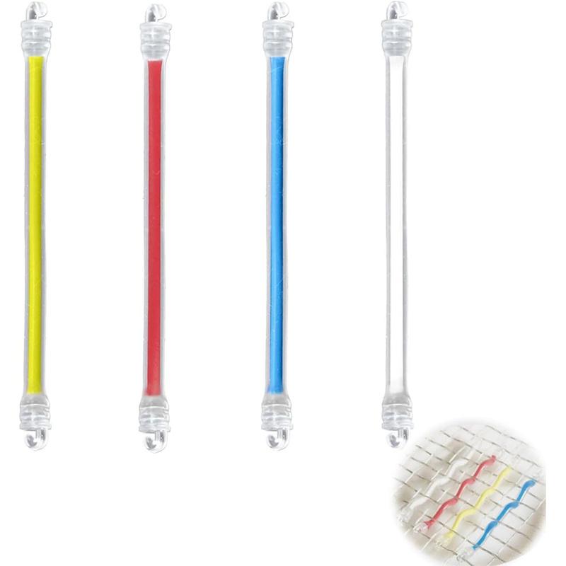 

Tennis Racket Shock Absorbers - Heavy-Duty Silicone Vibration Dampeners, Fit for Tennis Rackets, Vibration Dampener Grips for Players & Gifts синий