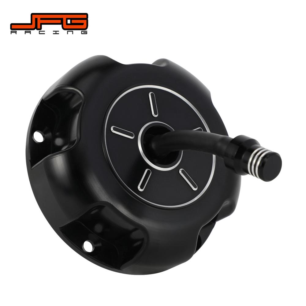 Korek Paliwa ATV Pokrywa Zbiornika Paliwa Powierzchnia Anodyzowana CNC Aluminium Do ATV Yamaha YFZ450 YFZ 450 Akcesoria Motocyklowe