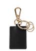 Paul Smith Marquetry Stripe Rabbit Key with Authentic Gift Box and Shopping 873734 PSQ168 Ring, Men's, Bag, (Black)