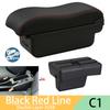 For Peugeot 307 Armrest Box For Peugeot 307 CC Convertible Car Armrest Storage Box Interior Retrofit Dedicated Car Accessories