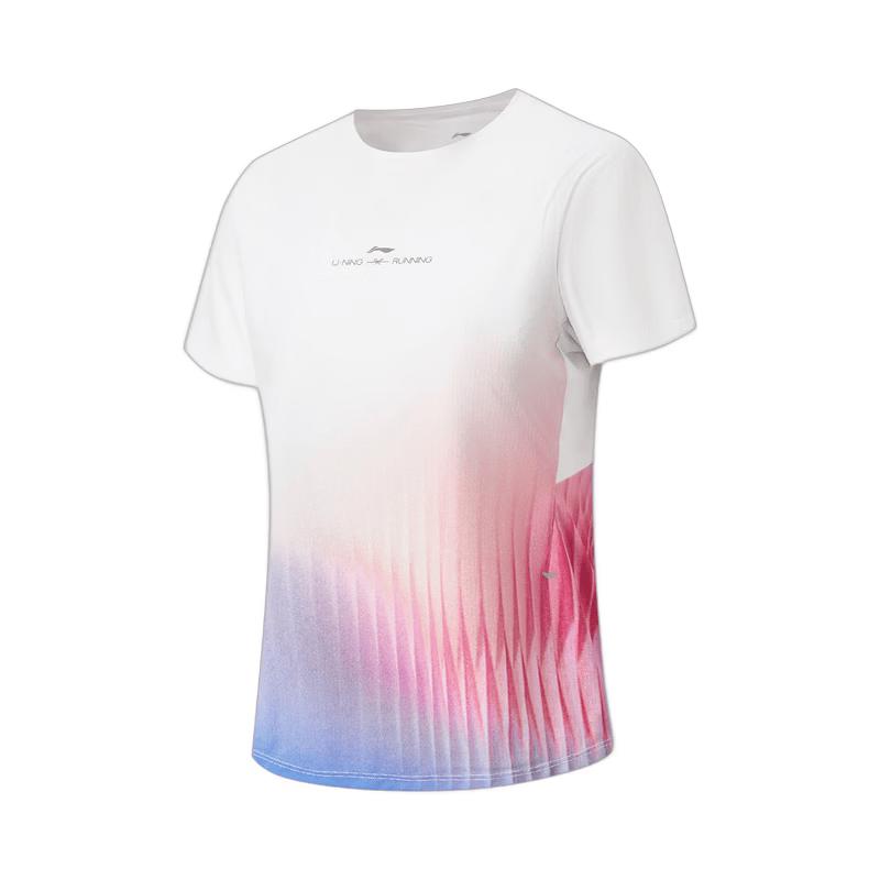 Li-Ning Women s Quick-Dry Cool Short Sleeve T-Shirt ATSW146 XS