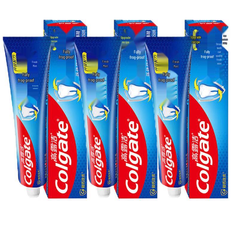 

Colgate Fresh Mint Anti-Cavity Toothpaste, 250g x 3 Pack