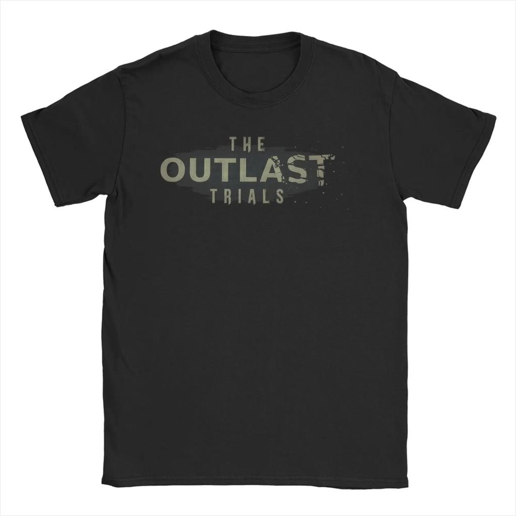 The Outlast Trials for Men Women T Shirts Awesome Tees Short Sleeve Round Collar T-Shirts Cotton Gift Idea Clothes