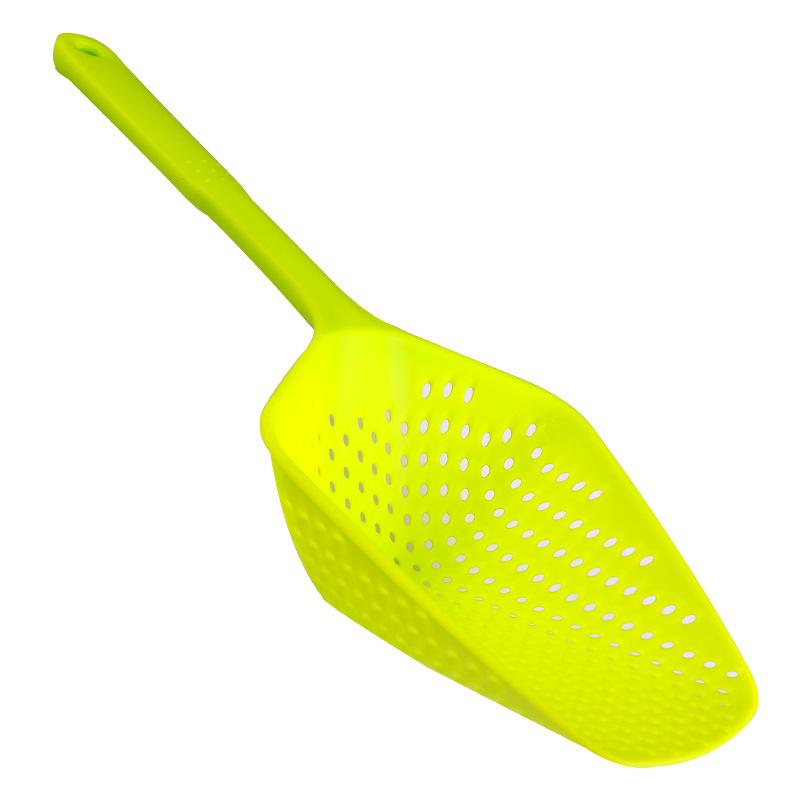 Kitchen Utensil No-stick Drain Colanders Shovel Strainers Veggies Water Leaking Cooking Supplies