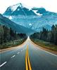 Ruopoty Oil Painting Digital Highway Art Unique Gift Hand-Painted Digital Landscape Painting Living Room Decoration