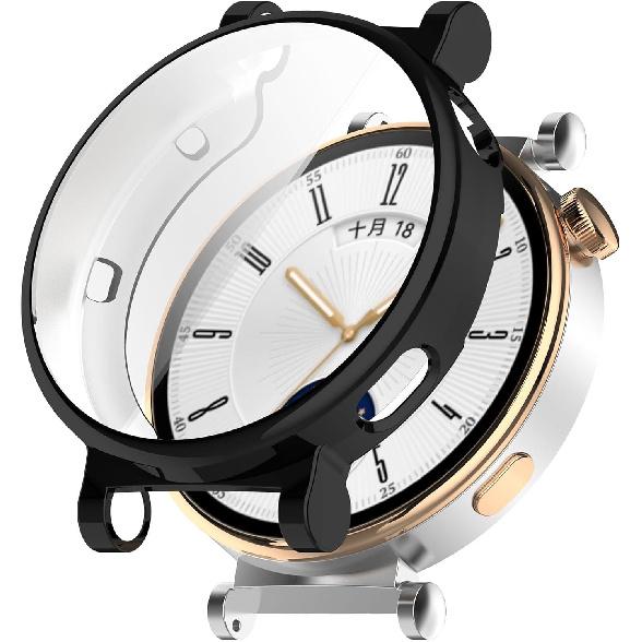 3Pack Screen Protectors Compatible with Huawei Watch GT4 (Not The GT4 46mm) Case Soft TPU All-Around Protective Cover Case Intended for Huawei Watch