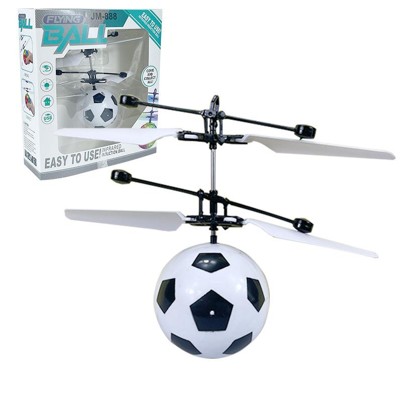 Flying Levitating Ball Robot Toy Gesture Induction Helicopter Airplane for Kids YK04