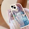 Anime Luo Tianyi Phone Case Hard Leather For IPhone 16 15 14 13 12 Mini 11 14 Pro Max Xs X Xr 7 8 Plus Fundas