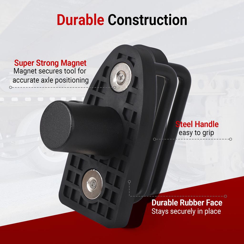 Black Container Locking Device Trailer Axle Stopper For Refrigerated Trucks And Semi Trailers