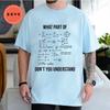 Summer T Shirt for Men T-shirt Unisex Streetwear Mathematics Math University Teacher Ironic Joke Graphic Fashion Men's Clothing