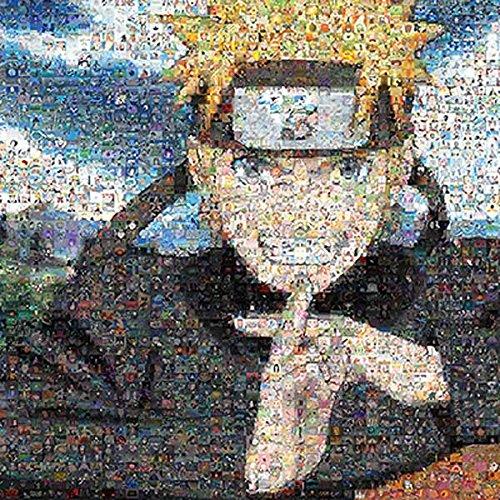 ENSKY Naruto Shippuden Mosaic Art 50x75cm Jigsaw Puzzle, 1000 Pieces, JIGSAW PUZZLE 1000-395