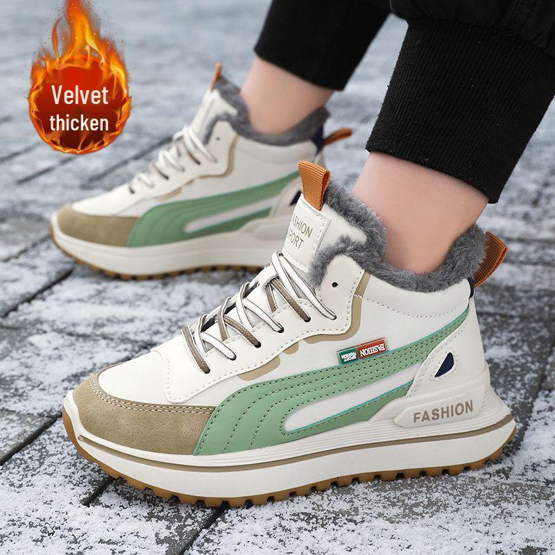 

Boys Fleece-Lined Non-Slip Snow Boots for Winter Default Option