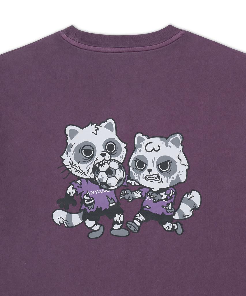 Fcanyang [Fc Anyang X Musinsa] 2026 Zombie Bati Short Sleeve Violet.