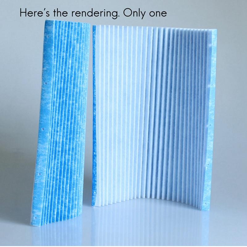 6X Suitable For Daikin Air Purifier Filter Screen Mc70kmv2 Mck57lmv2 Bac006a4c Pleated Filter