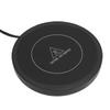 Electric Cup Warmer Round Shape Black Automatic Temperature Control Desktop Electric Mug Warmer