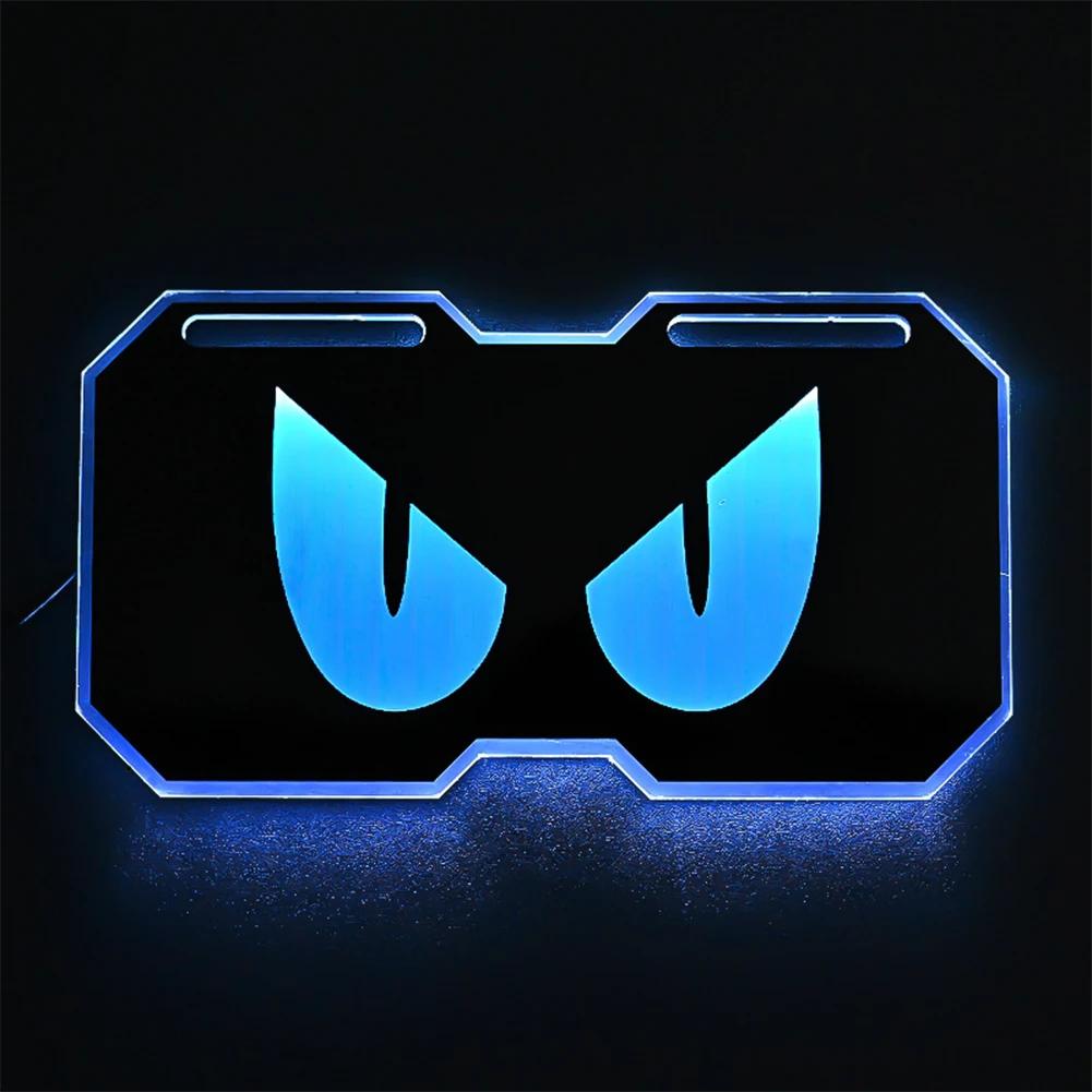 

Creative Motorcycle LED Devil Eye Light Waterproof Motorbike Tail License Plate Lamp Motorcycle Modification Demon Eyes Lights