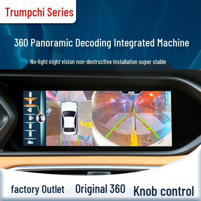 

360° Panoramic Dash Cam & Blind Spot Assist for GAC GM6/GM8/GS4/GS7/GS8 150x90x20