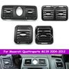 M139 Car Interior Front Rear Center Dashboard Left Right AC Vent Air Vent Panel Cover For Maserati Quattroporte 2004-2012