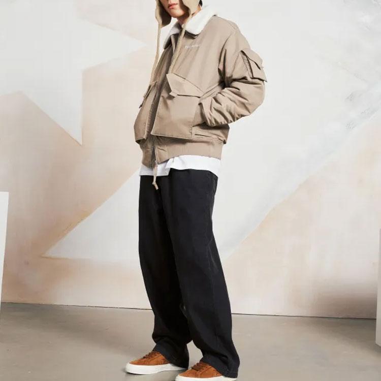 New Converse Jackets Coats Men's Brown 10026921-A01