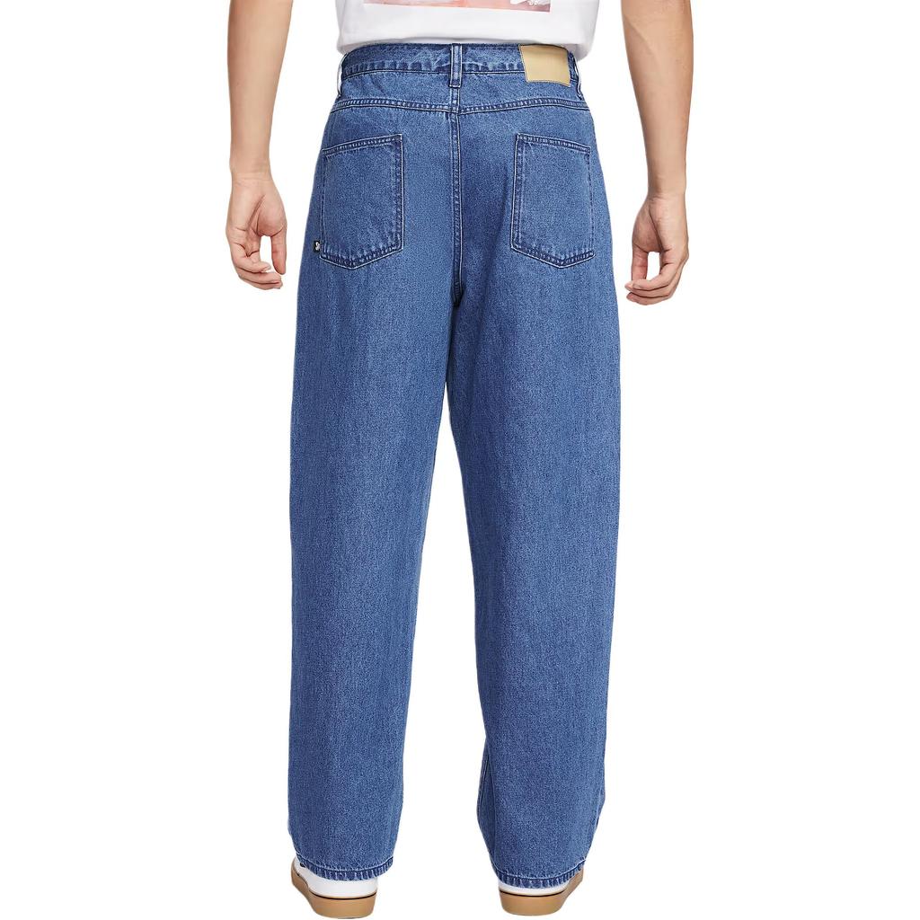 Nike Pantalones Vaqueros SB Duraderos de Corte Holgado con Cremallera para Hombre Pantalones II7364-487