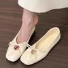 New Flat-soled Women's Shoes Spring Soft-soled Versatile with Skirt Single Shoes