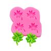 Multiple Leaf Silicone Mold Ginkgo Leaf Four-leaf Clover Turtle Back Leaf Maple Leaf Cake Decoration