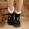 Fashion Strap Thick-soled Snow Boots for Women 2025 Autumn and Winter New Casual and Comfortable Versatile Velvet Warm Boots for Women