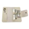5/10pcs Premium Nail Clipper And Grooming Kit Complete with Travel Case Stainless Steel Cuticle Scissors Hand And Foot Care