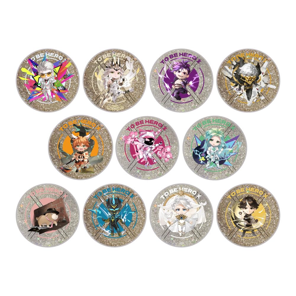 TO BE HERO X Случайные Магниты с Блестками, Коробка из 11 штук
