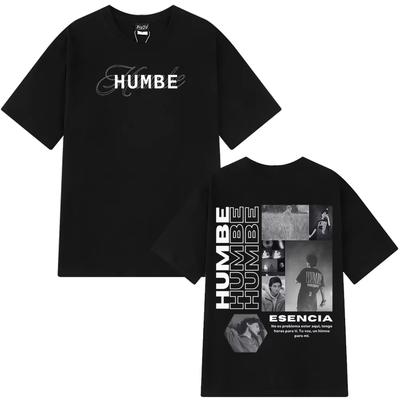 Singer Humbe Esencia Tour 2026 Grafik 100% Baumwolle Herren T-Shirt Mode Hip Hop Oversized Retro Unisex Rundhals Kurzarm Shirt