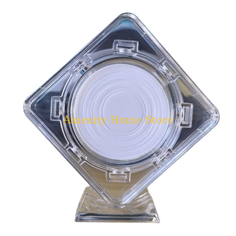F26C Commemorative Coin Display Holder Capsules with Stands for Collecting Coin Container Organizer Storage Box Supplies