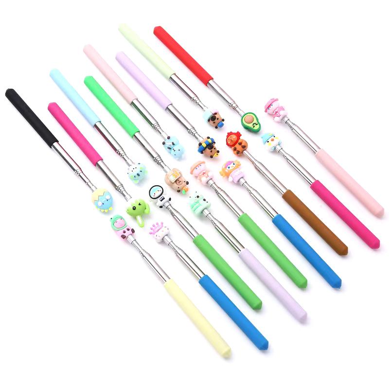 2Pcs Extendable Finger Pointer Stick School Collapsible Telescoping Long Hand Pointing Stick Extendable Finger Reading Stick