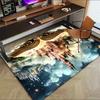 castle fantasy Crystal Velvet chair mat Area Rug - Non-Slip, Floor Mat, Office Desk Chair Rugs, Bedroom Decor.Christmas Gift-1106151