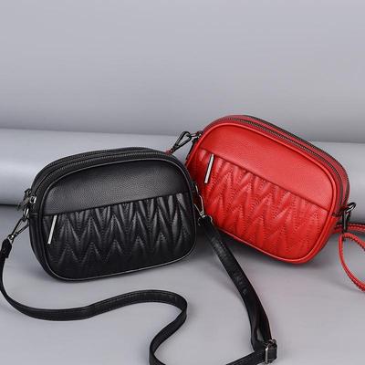 Damentasche Herbst Neuer Trend Umhängetasche Einfache Schultertasche Koreanische Version Weiches Leder Mutter Handy-Tasche Schultertasche CLE