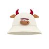 Cute cartoon calf bucket hat student funny versatile basin hat sunshade sunscreen couple travel movie tide
