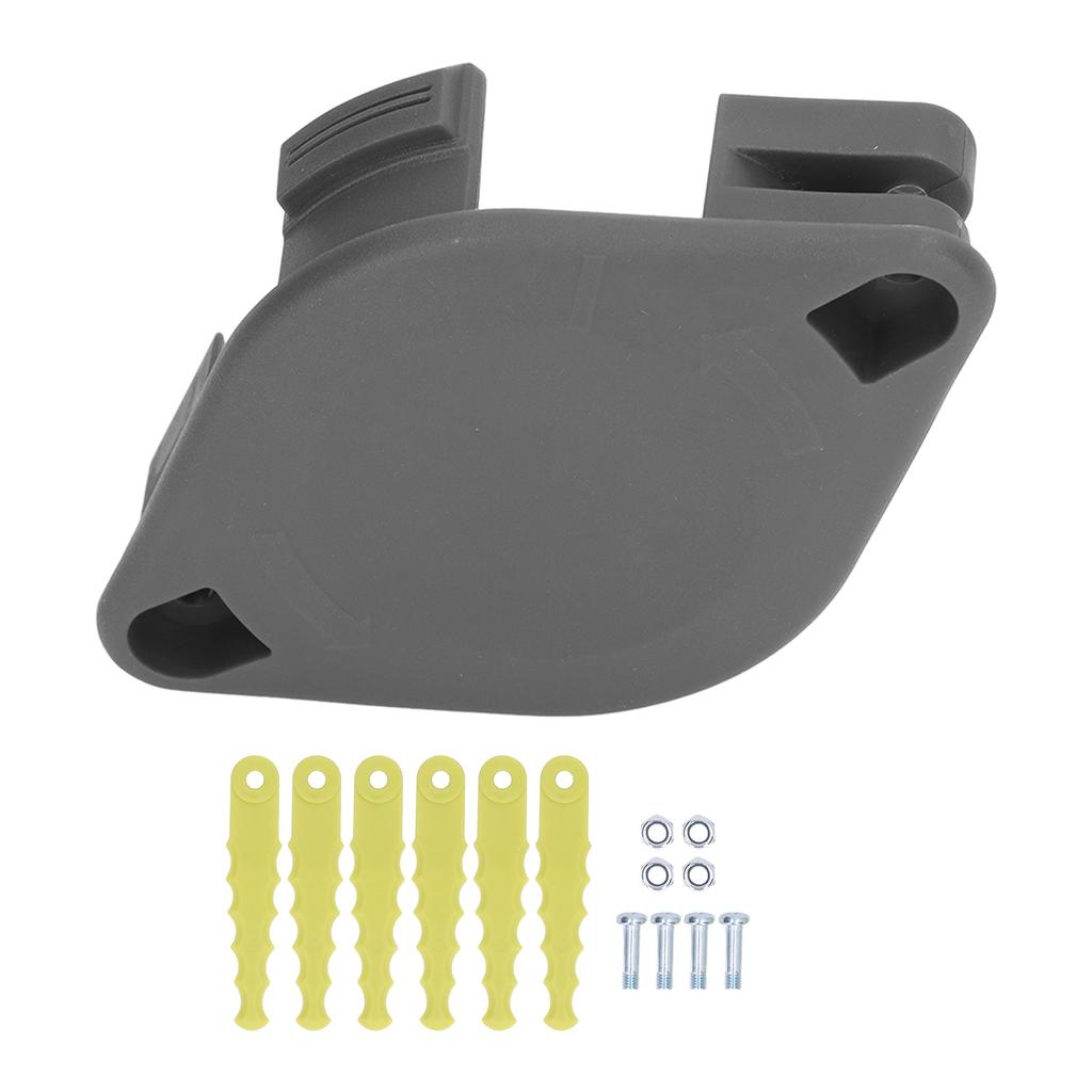 String Trimmers Bladed Head Auto Feed String Trimmers Fixed Line Spool with 6 Replacement Blades for Ryobi 18V 24V 40V