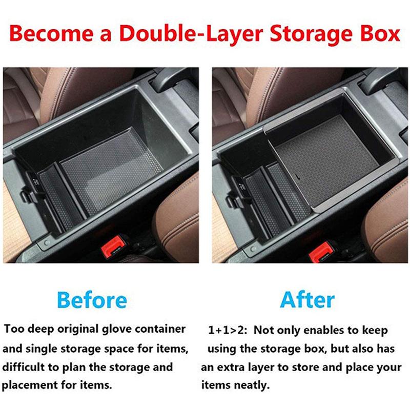 Car Central Armrest Storage Box for BMW 3 Series G20 G21 2019 2020 2021 Cargo Organizer Tray Auto Accessories